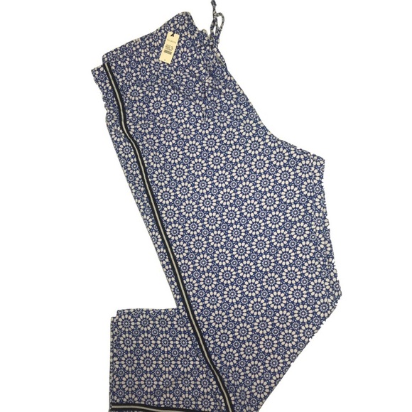 Talbots Mosaic Tile Drawstring Pant - Picture 6 of 7
